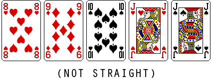 Not straight